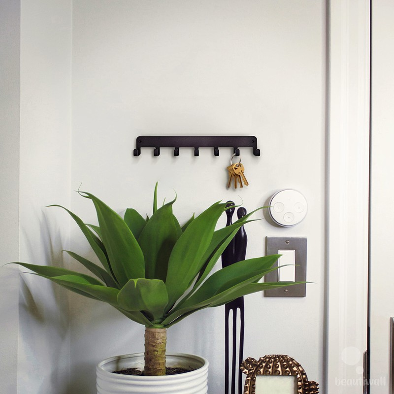 Beautiwall Key holder steel metal wall hanger (Minimalist)