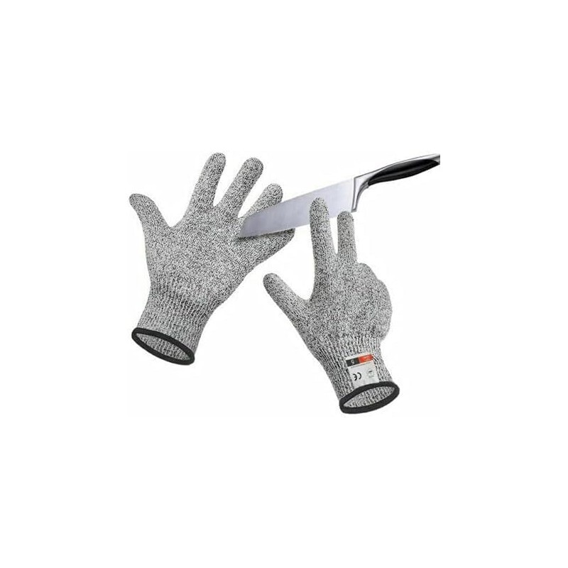 PISAU (IMPROVED) Cut Resistant Gloves with Secure-Grip Microdots and Level