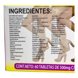Varisalud Omega Semilla Uva Tabletas Alexjenny Rosa Sabor