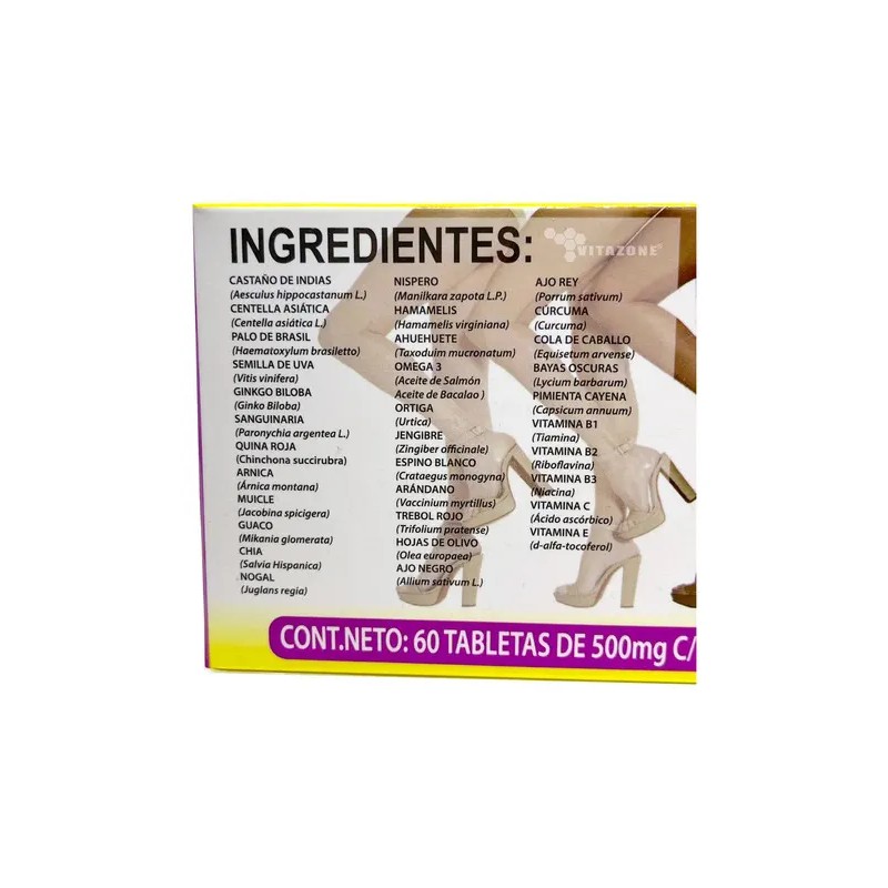 Varisalud Omega Semilla Uva Tabletas Alexjenny Rosa Sabor