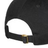 Brixton Woodburn Cap Baseball Cap Curved Brim Metal Buckle, Black