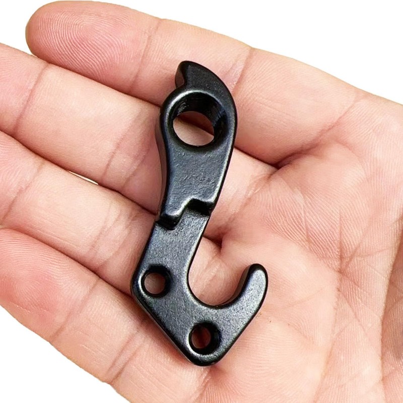 Universal Bicycle Derailleur Hanger, Bike Rear Tail Hook with Screws,