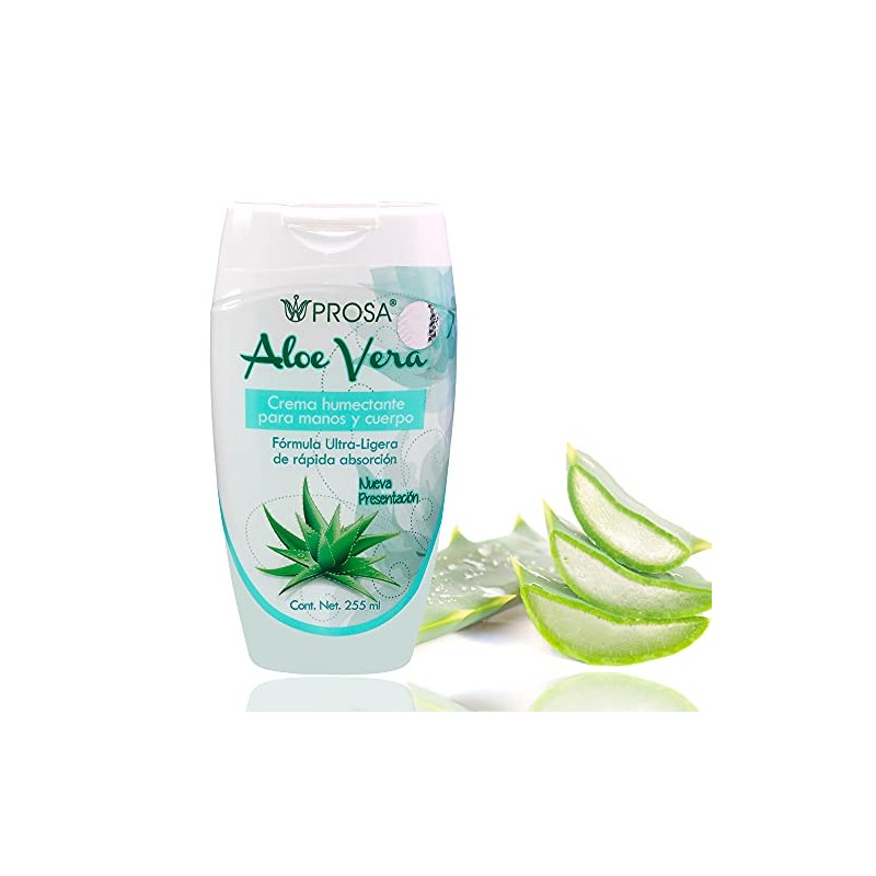 Prosa | 4 en uno Crema humectante de Aloe Vera,