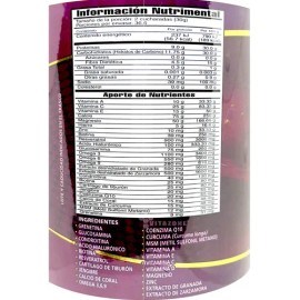 Grenetina Hidrolizada Biotina Glucosamina Zarzamora 1.1 Kg