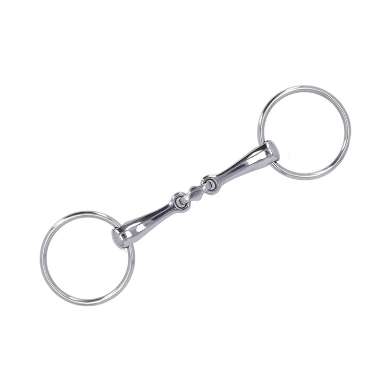 Horse Snaffle Stainless Steel Flexible Jointed Wearable Rust Proof O