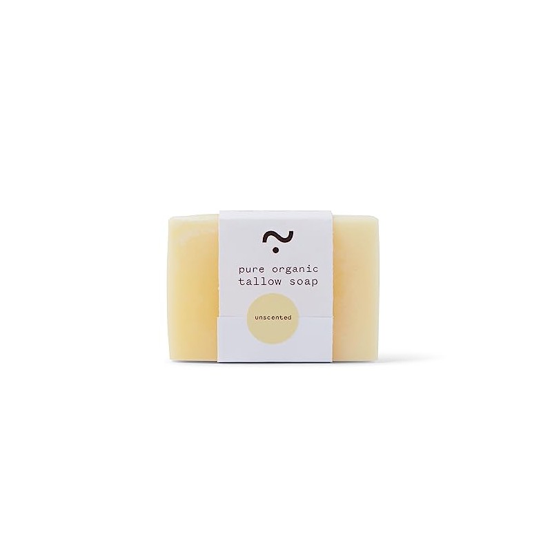 Fierce Nature - Pure Organic Tallow Soap (Unscented) - 80g