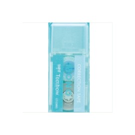 Tombow CT-CM5C40 Pencil Correction Tape Mono Pocket, Width 0.2 inches (5 mm) x 16.4 ft (4 m), Blue