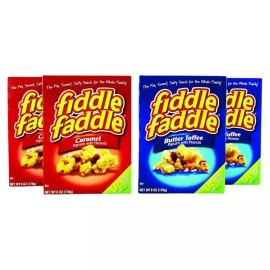Fiddle Faddle Sweet & Buttery Delight- Fiddle Faddle Variety 4 Pack Caramel Bliss