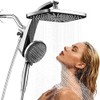 2 En 1 Regaderas para Baño Alta Presion 12” Cabezal