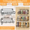 ITHWIU 2 Pack Wall Mount Spice Rack Organizer, for Kitchen