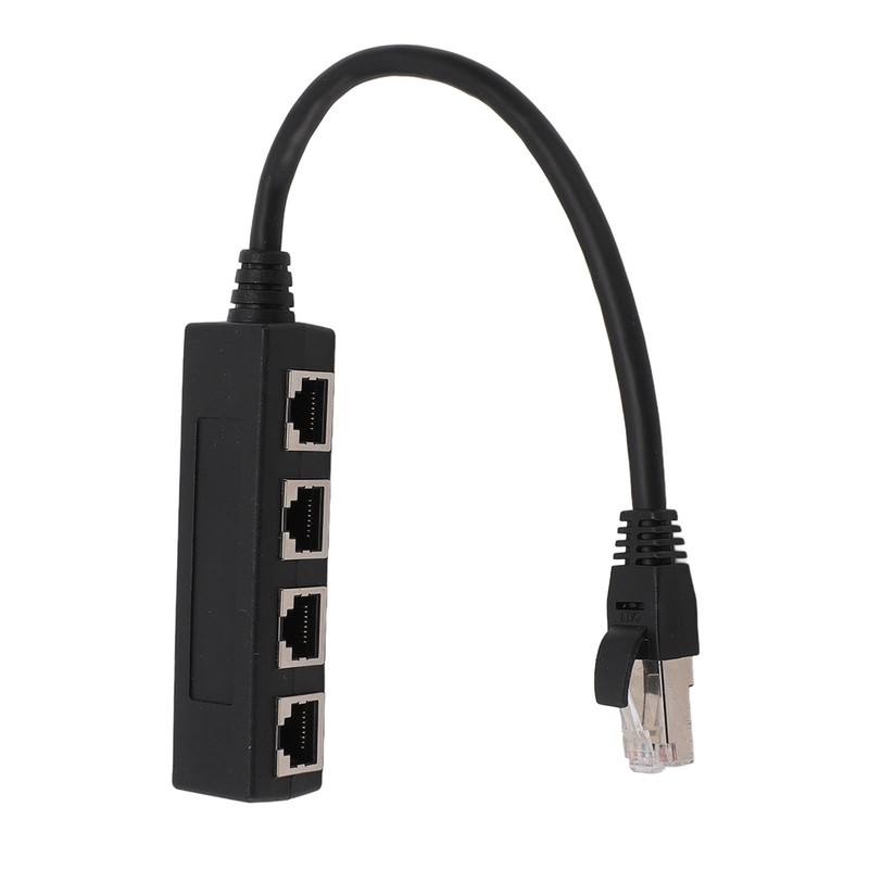 Ethernet Splitter Professional 1 to 4 Ports High Speed 100Mbps