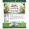 Ginger Hibiscus Chamomile Tea (50 tea bags, ZIN: 543557) -
