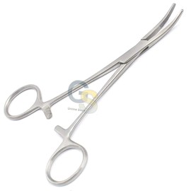 Kelly Surgi Hemostat Forceps 6 1/4 Inches Curved Stainless