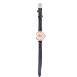 Women Minimalist Watch Ultra Thin Leather Strap Casual Fashion Wrist Watch Ladies Watches Simple Dress Quartz Analog Black