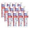 Mitreapel Multipurpose 100% Silicone Sealant (12 x 7.7 fl oz)