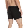 Fishers Finery Mens Boxers; Modal Cotton Microfiber Blend; Single (Black,