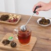 Kuskins Stainless Steel Tea Ball Infuser with Rotating Handle, Fine