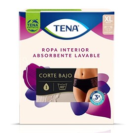Tena Ropa Interior Lavable Corte Clásico Bajo Beige, Talla Extra Grande