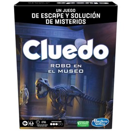 Cluedo Robo Museum Board Game - Cluedo Room Escape Style - Cooperative Board Game for Whole Family - Mystery Game for 1 to 6 Players
