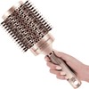 JIUANODD Large Round Brush for Blow Out, 2.7 Inch Gold