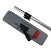 cleanSv Magic Click 50 cm Patentierter Mopphalter, Magnetklapphalter mit Aufrechtfunktion