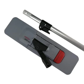 cleanSv Magic Click 50 cm Patentierter Mopphalter, Magnetklapphalter mit Aufrechtfunktion mit Telekopstiehl