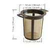 Leaf-Shop Tea Infuser/Strainer with Stainless Steel mesh