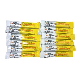 Brand: Fruit Pure Organic Layered Fruit Bars Strawberry Banana 0.63 oz. Each Pack of 12