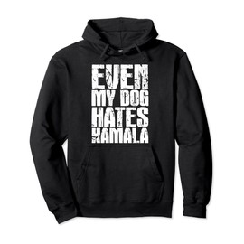 Trump Funny Dog Owner Anti-Kamala Republican Pullover Hoodie