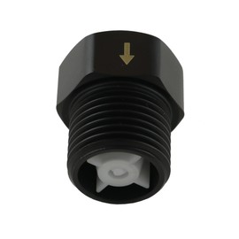 High Sierra Showerheads® - All Metal Vacuum Breaker for Handheld Shower Heads - Matte Black Finish