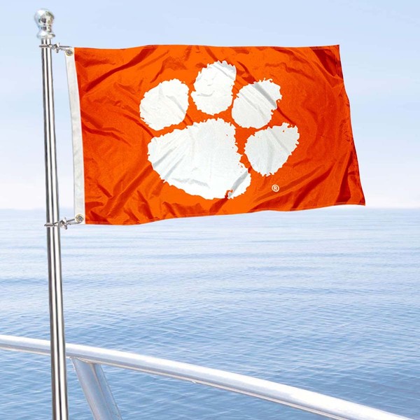Clemson Golf Cart and Boat Flag