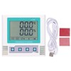 Temperature and Humidity Data Logger USB Built in Recorder LCD