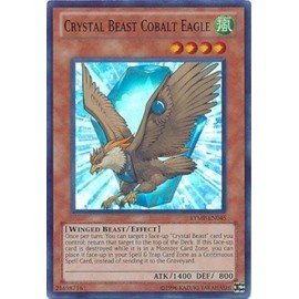 Yu-Gi-Oh! - Crystal Beast Cobalt Eagle (RYMP-EN045) - Ra Yellow Mega-Pack - Unlimited Edition - Super Rare