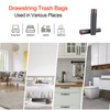 Bin Bags with Drawstring, 5 Rolls, 15 L, Extra Strong