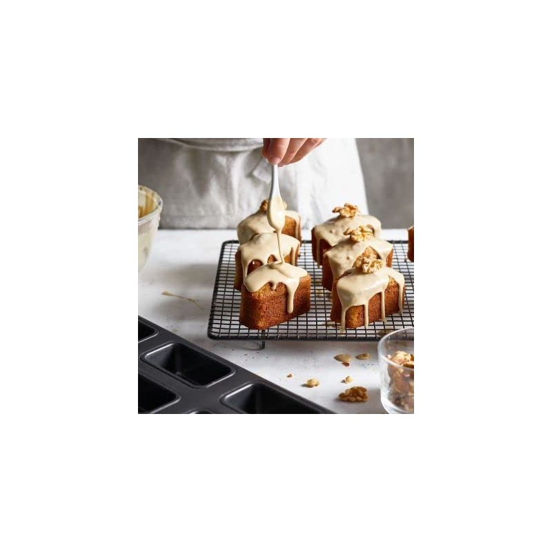 LAKELAND Bakeware 12 Hole Loose Based Mini Finger Loaf Tin