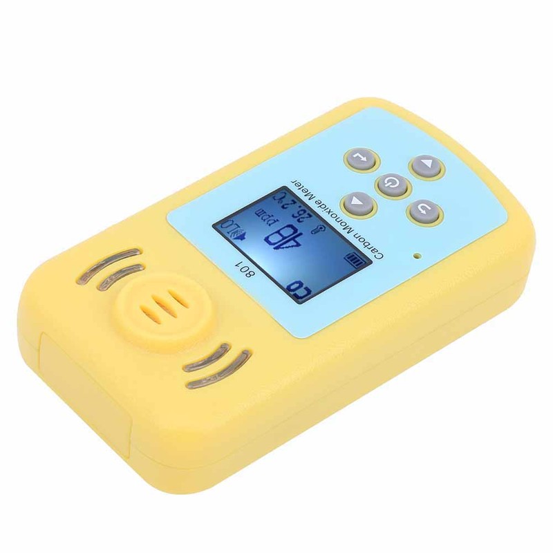 801 Handheld Carbon Monoxide CO Monitor Detector Meter Poisonous Gas