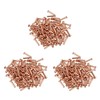 Byttlerom 300 Pcs 5/64Inch x 25/64Inch Round Copper Solid Rivets