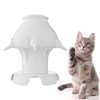 Pet Milk Feeder 4 Soft Silicone Nipples Raised Base Puppy