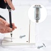ULTECHNOVO Expansion Screw Hollow Door Anchor 0.9X0.43 Inch Metal Cavity