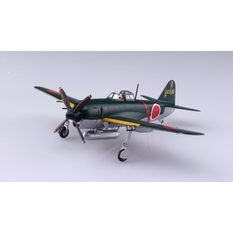 青島文化教材社 1/72 エース列伝 No.10 川西 紫電11型甲 第343 航空隊戦闘 剣 プラモデル