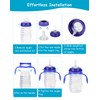 Straw Cup Soft Spout Conversion Kit for Lansinoh Baby Bottle,