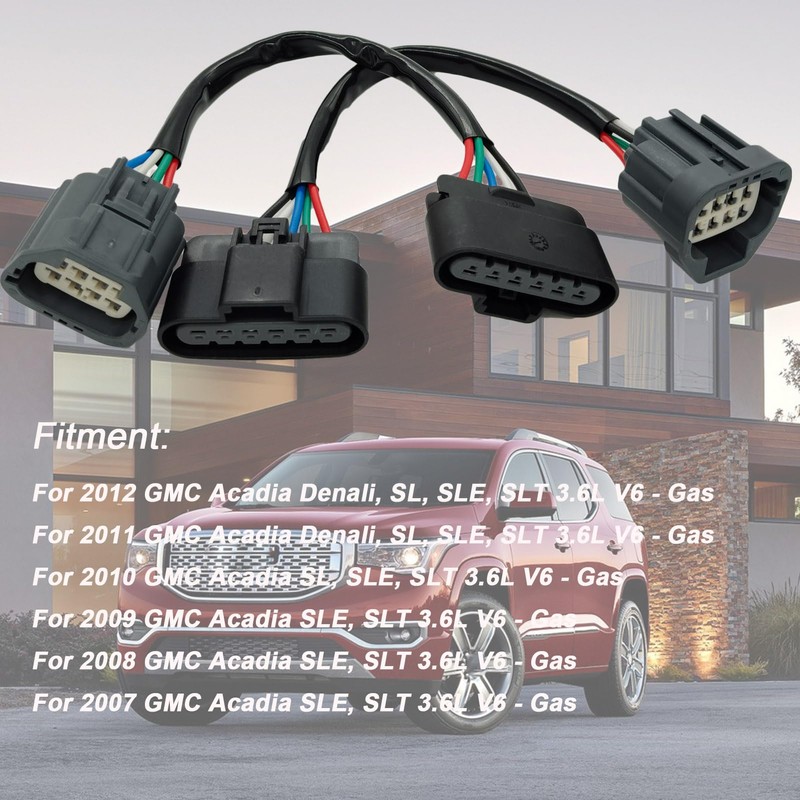 Micarun 2 Pcs HID to Halogen Headlight Adapter Headlamp Conversion