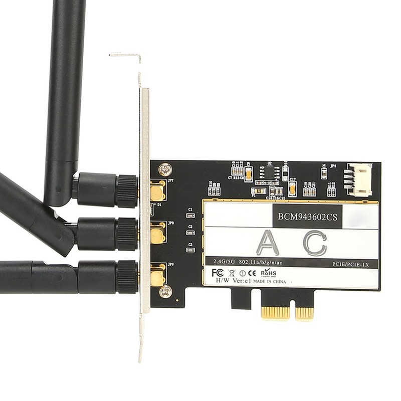 Wireless Card 802.11AC WiFi + for Bluetooth 4.0 Desktop WLAN