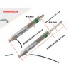 SOViK Actuador micro lineal de 12 V de 2 pulgadas