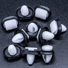 Rexka 10pcs Back Door Trim Moulding Clip Compatible with RAM Chrysler 68093998AA Dodge Ram Promaster 2014 - On 68093998-AA