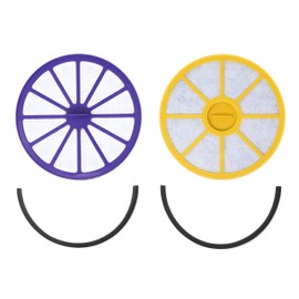 Fette Filter - Pre-Motor and Post-Motor HEPA Vacuum Filters Compatible with Dyson DC14. Compare to Part # 901420-01, 905401-01, 923480-01. (Combo Pack)