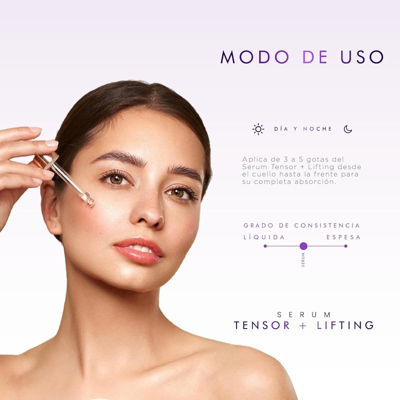 PUREZA NATUR Suero facial Efecto Tensor Lifting con Gaba Y