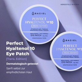 BACIEL - Hydrogel Eye Mask for the Night with Hyaluronic - Eye Pads for Wrinkles, Eye Bags, Dark Circles, Puffiness | Korean Eye Mask