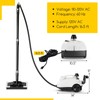 COSTWAY Multi-Purpose Steam Cleaner, Portable Steamer with Trigger Lock, Wheels
