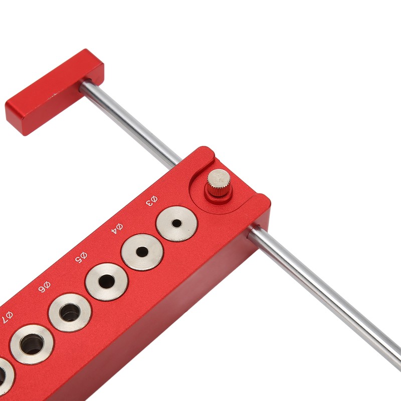 Hole Jig Wood Dowel Punch Locator 10 in 1 45°
